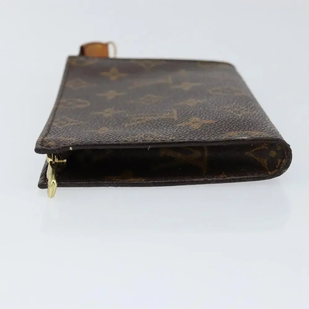 Louis Vuitton Monogram Bucket PM Accessory Pouch Brown